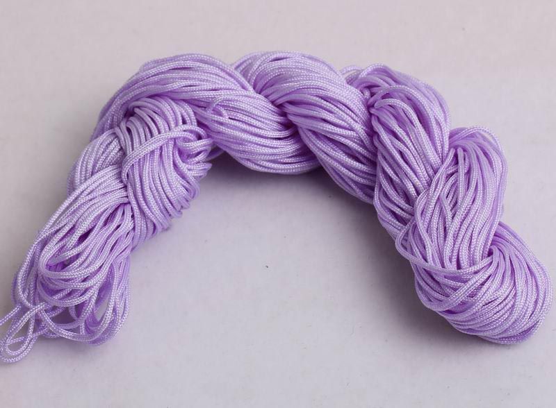 10 mm Shamballa Nylon Cord Nić ​​Chińska Macrame Bracele 32 Roll6394976