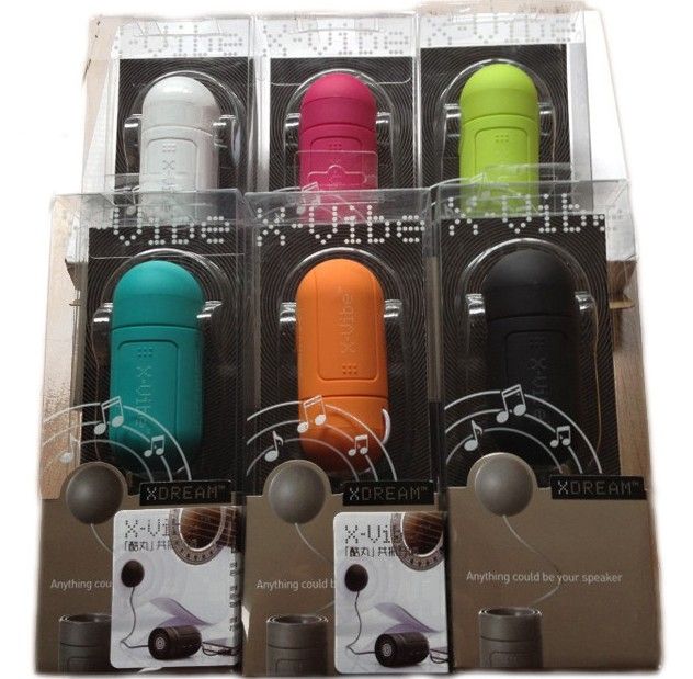 X Vibe Vibration Speaker System Music Audio Speaker Dock For IPod