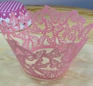 Cake cup Cupcake Wrappers Wraps wrap wrapper Liners liner For Weddings XB