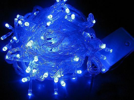 500 Meter Kerstmis Xmas RGB Warm Blauw 10 meter 100 LED's String Lights Flash Windain Gordijn vakantie LED-licht met achteraansluiting door DHL