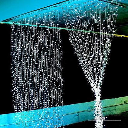 500 미터 크리스마스 Xmas RGB 웜 블루 10 미터 100 LED 문자열 조명 플래시 창 커튼 휴일 주도 빛 뒤 커넥터 DHL에 의해