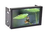 Wholesale High Brightness Inch DIN VGA Touch Screen LED Monitor with AV2 Reverse Camera First for Car PC Mini Pc