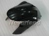 KAWASAKI Ninja ZX6R 07 08 ZX-6R 2007-2008 636 ZX 6R 07 08 2007 2008 için mavi alevli siyah kaporta kiti