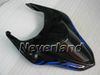 Kit carénage noir flammes bleues pour KAWASAKI Ninja ZX6R 07 08 ZX-6R 2007-2008 636 ZX 6R 07 08 2007 2008