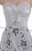 Robes de soirée sirène bretelles spaghetti sexy en argent avec perles en tulle perlées sur robes de satin MZ084 Dhyz 01