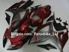 Rot mattgraues Verkleidungsset für 2006 2007 Suzuki GSXR 600 750 K6 GSXR600 GSXR750 06 07 GSX R600332D