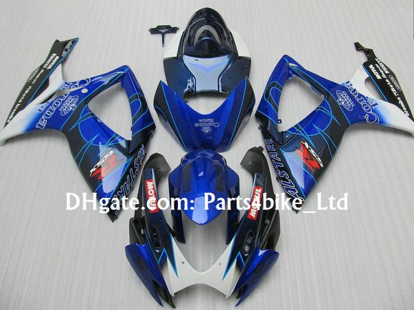 

синий ALSTARE корона обтекатель комплект для 2006 2007 SUZUKI GSXR 600 750 K6 GSXR600 GSXR750 06 07 gsx r600