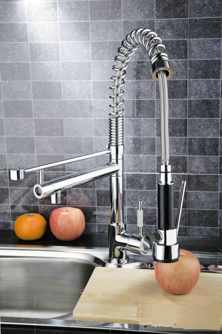 2012 Hot Kitchen Faucet Faucet American High Pressure Spring Cold