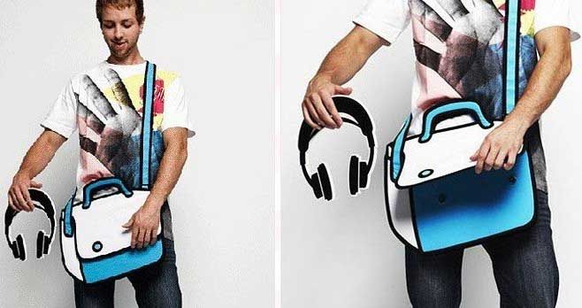 cartoon messenger bolsa