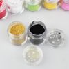 5set / lot Pro 12 farben Villus Carving Muster Pulver Bunte Geschnitzte Pulver Für Nail art Glitter