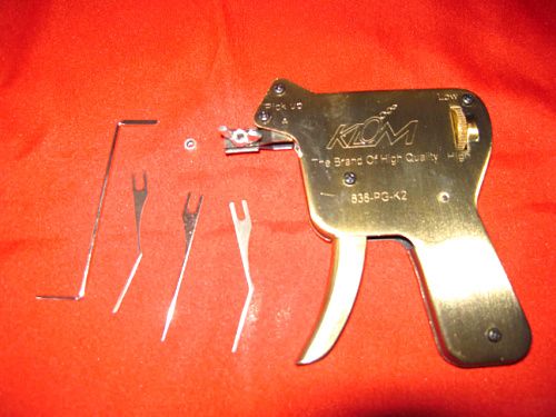 Klom Pick Up Gun (UP) Lock Pick Set Upward) Door Lock Opener Locksmith Tools