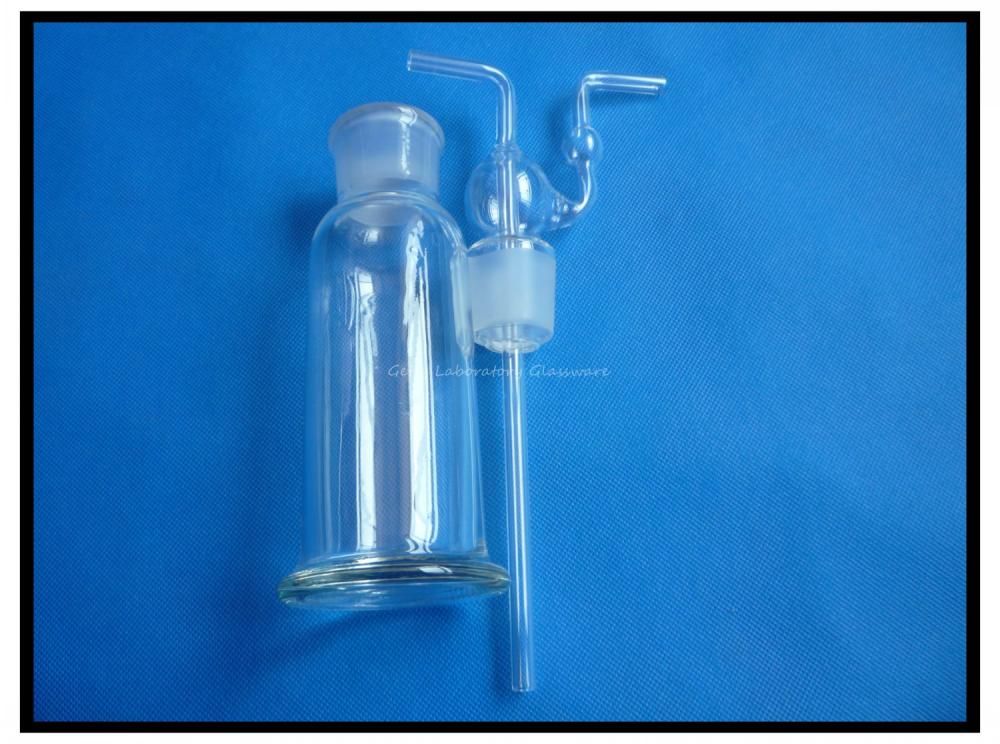 300ml Lab Glass Gas Washing Bottle From Benoil, 25.13