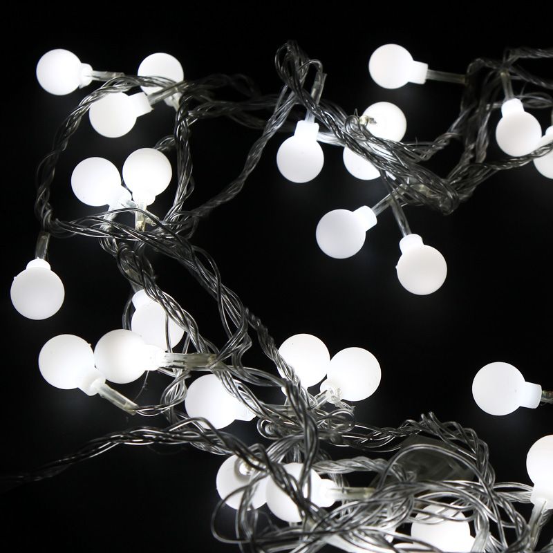 100 LED 10M White Christmas Decoration String Lights Outdoor String