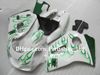 kit de carenagem verde chama branca para 1996 1997 1998 1999 2000 GSXR 600 750 GSXR600 GSXR750 96 97 98 99253i