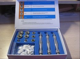 Stainless steel 9 TIPS 3 WANDS & COTTON Philtre for DIAMOND DERMABRASION Microdermabrasion