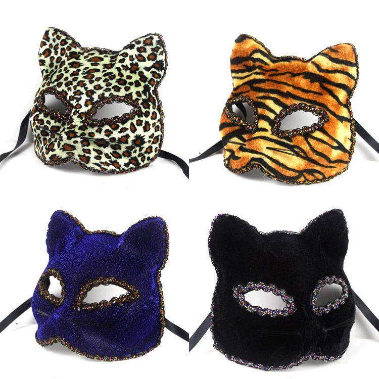Sexy Cat Face Mask Beautiful Broadway Party Mask Masquerade Party Props