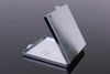 Metal Square Compact Mirror Blank Makeup Mirror with Bezel Silver Free Shipping