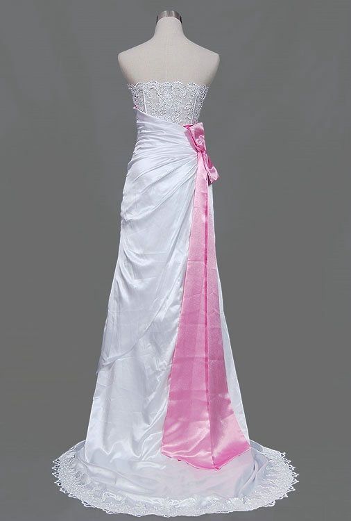 pink ribbon dress
