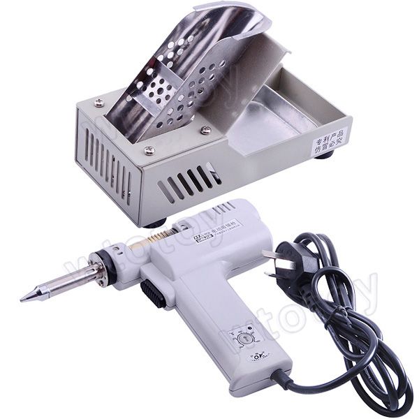 S 998P Electric Vacuum Desoldering Pump Solder Sucker Gun 220V 100W