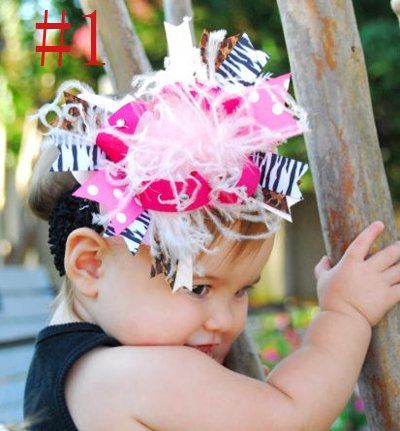 satin hairbows grosgrain