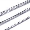 Högkvalitativ 20 '' - 28 tums rostfritt stålkedja 316L Halsbandskedjor 20PC per artikel 3.0mm mode