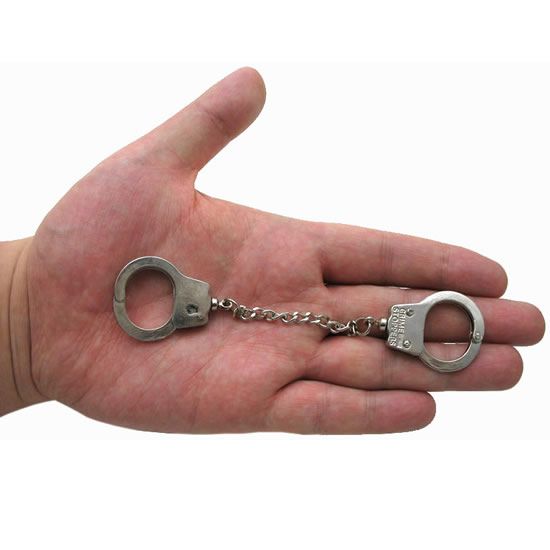 Соединительная цепочка, TOYFA Metal, серебристая 0T-00012171 - TOYFA - Наручники - Купить