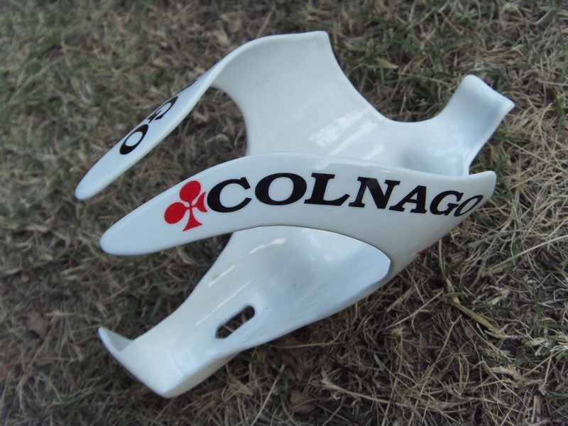 Colnago Bike Water Bottle Cage White And Black Full Carbon Road And Mountain Bike Bottle Cages