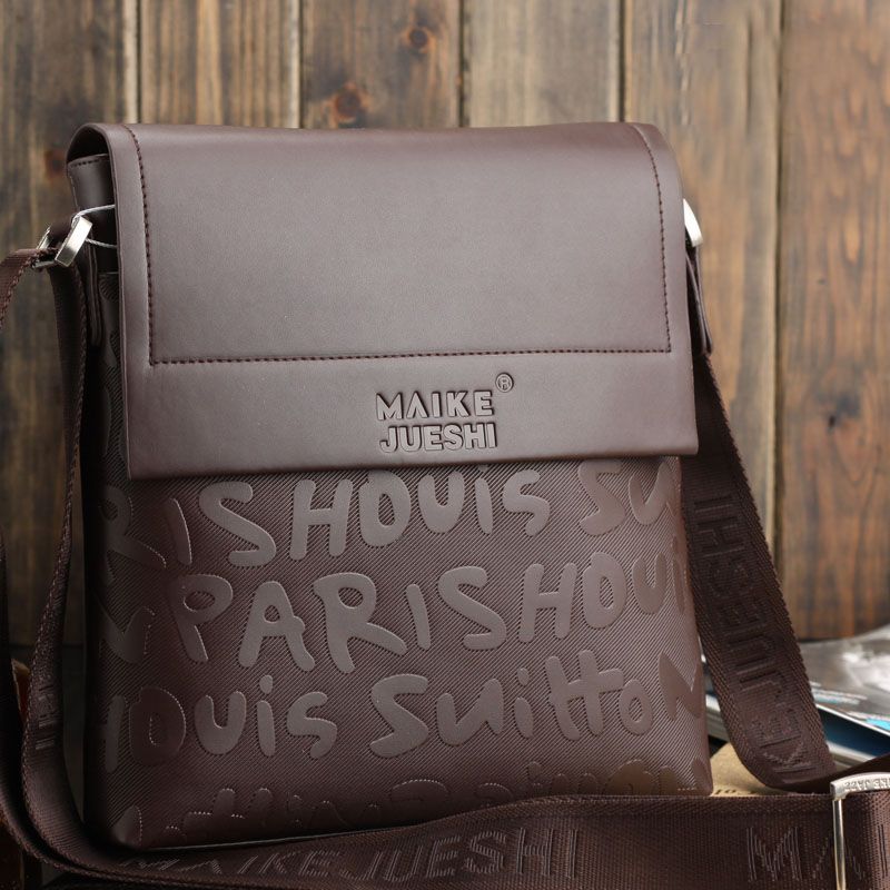 2012 New Style Genuine Leather Mens Bags Fashion Business Shoulder