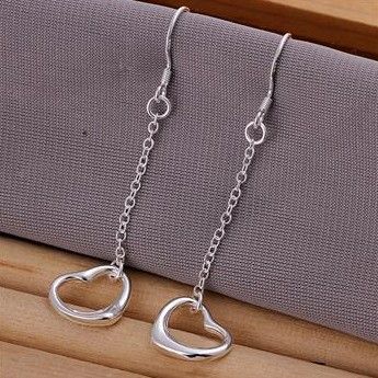 Boucles d'oreilles plaquées argent 925, mélange de mode, 28 styles, esanneau d'oreille/clous/pendentifs suspendus, meilleur cadeau