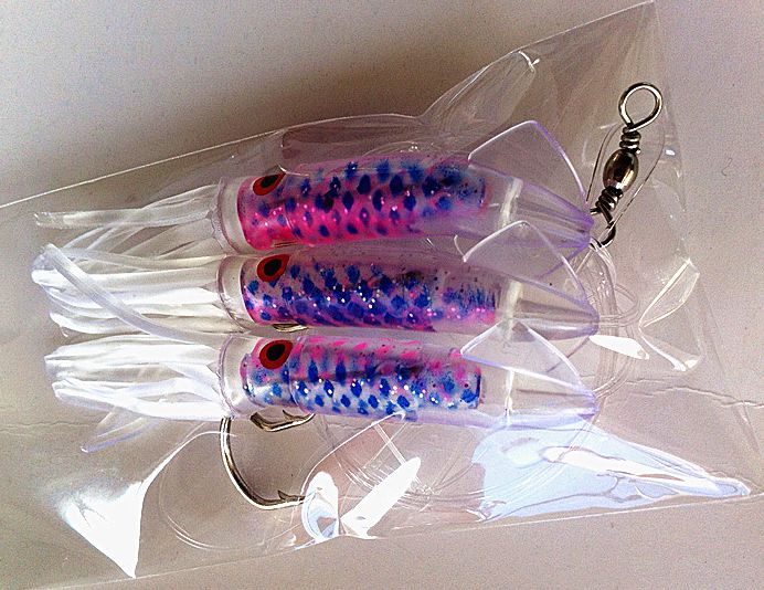 9cm Squid Lure Fishing Lure Soft Bait Squid Pochyla Rola Rola Rolecia Wędkarskie Wędkarstwo 3-Piece Suit z hakiem i linią