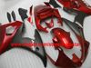 Red Matte Black Backings voor 2003 2004 2005 YZF R6 YZF-R6 03 04 05 YZFR6 600 Fairing Kit Custom