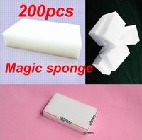 Wholesale 200Pcs Multi functional sponge for Cleaning Magic Sponge Eraser Melamine Cleaner x60x20mm