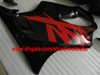 Skräddarsy Black Red Injectecion Fairing Kit för 1999 2000 Honda CBR600 F4 Fairings CBR 600 F4 Full Fairing Kits