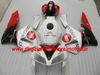 Furos de conjunto completo de injeção ABS vermelho branco para CBR600RR F5 2005 2006 CBR 600 RR 05 06 kits de carenagem CBR600 600RR