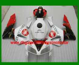 Red white ABS Injection full set fairings FOR CBR600RR F5 2005 2006 CBR 600 RR 05 06 CBR600 600RR fairing kits