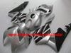 Silver Black ABS -injektion gjuten full set fairing kit för CBR600RR F5 2005 2006 CBR 600 RR 05 06