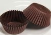 Öppet storlek 4 cm Bread Cups Brown Papper Cupcake Muffin Choclate Baking Liners Xb1