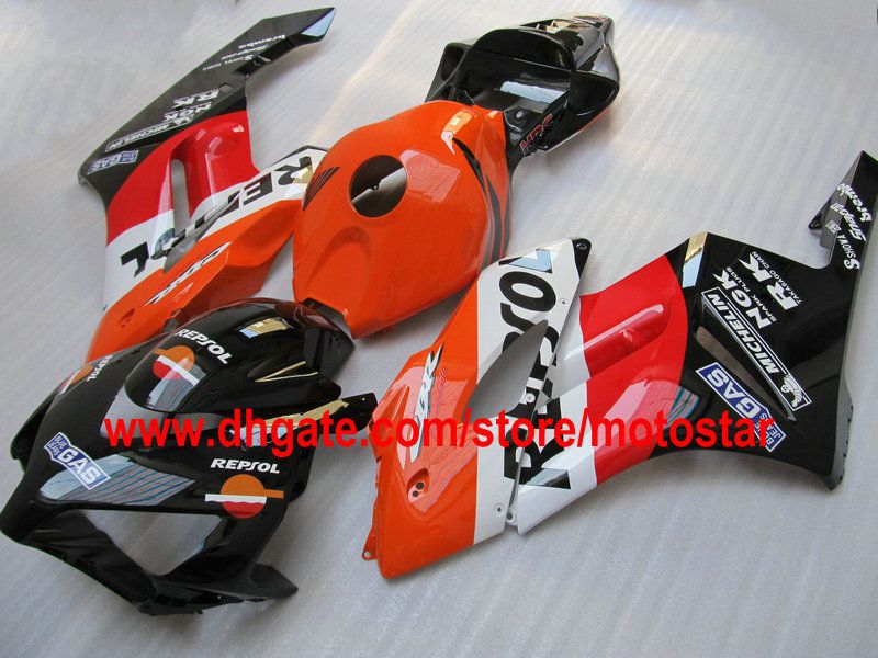 REPSOL Injectie carrosserie stroomlijnkappen VOOR HONDA CBR1000RR 2004 2005 CBR1000 RR 04 05 CBR 1000 motorfiets kuip kits