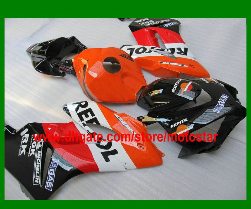 REPSOL Injectie carrosserie stroomlijnkappen VOOR HONDA CBR1000RR 2004 2005 CBR1000 RR 04 05 CBR 1000 motorfiets kuip kits