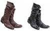 leather boots wrinkles