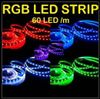 Tanie LED Strip Light RGB 5M 3528 SMD 300LED Wodoodporna IP65 + 44Key Controller + 12V 2A Zasilacz transformator z pudełkiem Prezenty świąteczne