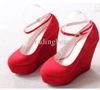 size 30 31 32 size 40 41 42 43 customize shoes 4 colors 5.5CM high platform 15CM wedges heel shoes