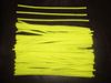 500unit Yellow Chenille Craft Stems Creative Arts Chenille Stem Pipe Cleaners 12" 30cm For Children handmade creative materials