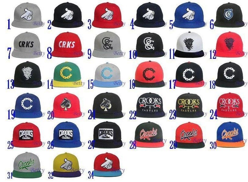 crooks & castles hats