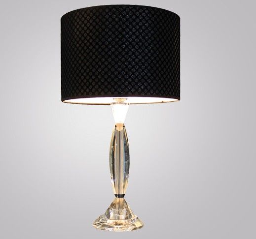 Modern European Luxury K9 Crystal Table Lamp Living Room Bedroom Study ...