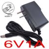 100 sztuk AC 100 V-240V Converter Adapter DC 7.5v 1A / 6V 1A Zasilanie US Plug + Free Express