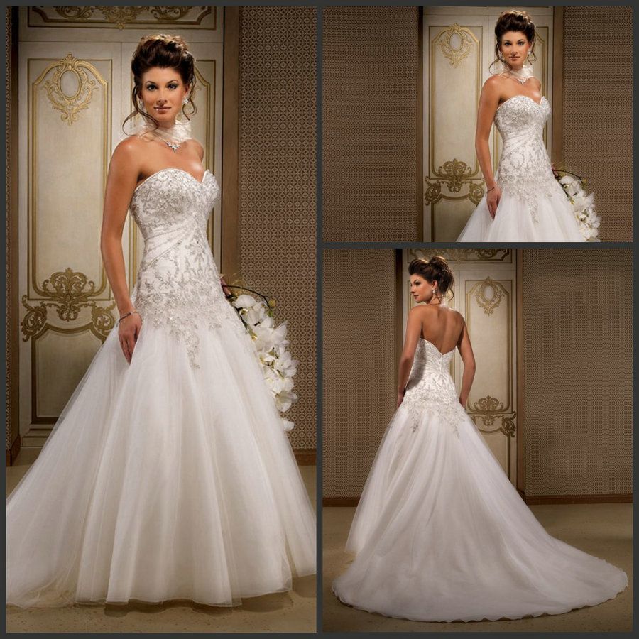 Low Waist Wedding Dress 4