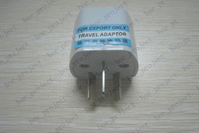 Regno Unito US US USUE UNIVERSAL AU AC Adapter Adattatore Adattatore Viaggio a 3 pin Converter Australia lot3821525