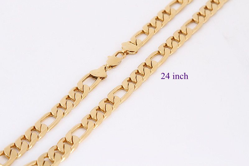 JH Brand 18k Gold Plated Jewelry Mens 
