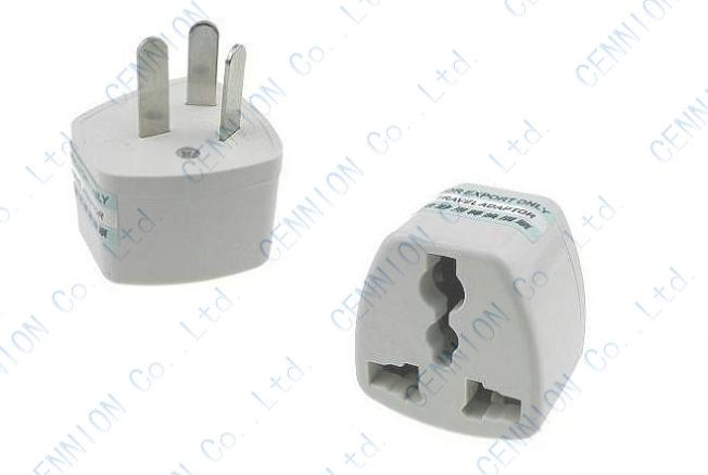 UK US EU Universal till AU AC Power Plug Adapter Travel 3 Pin Converter Australia 100pcs / Lot